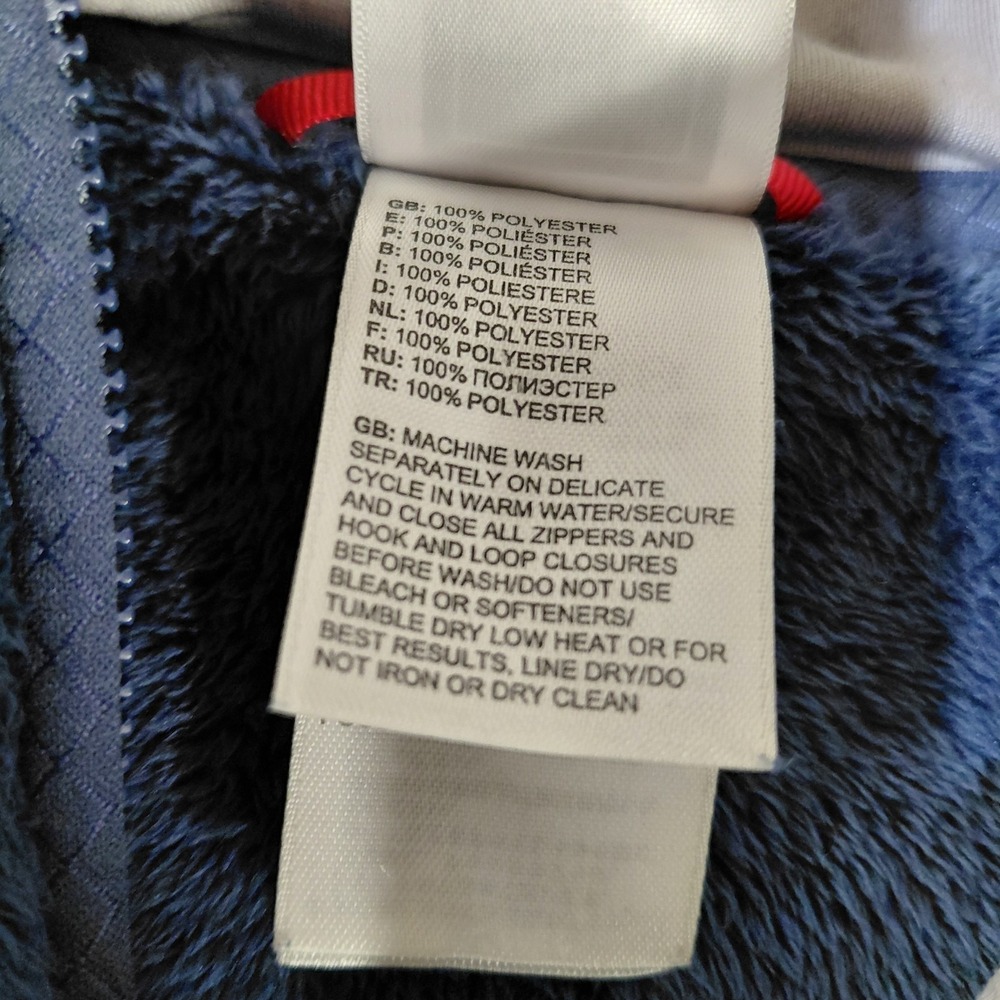 The North Face Osito 1/4 Zip Fleece Pullover Womens XS Navy Blue Soft Plush - Picture 8 of 8